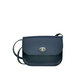 Navy Blue Leather Handbag