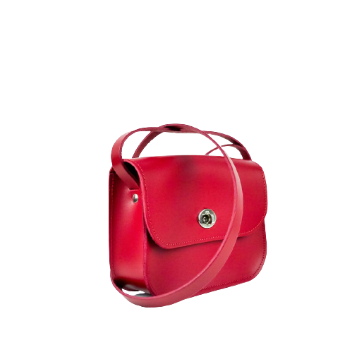 Red Leather Handbag