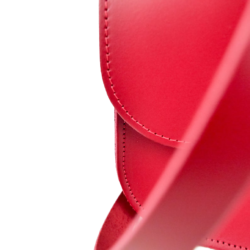 Red Leather Handbag