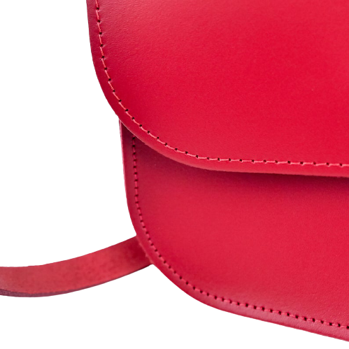 Red Leather Handbag